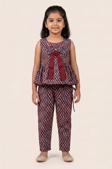 Indigo Baagh Cotton Co-ord Set
