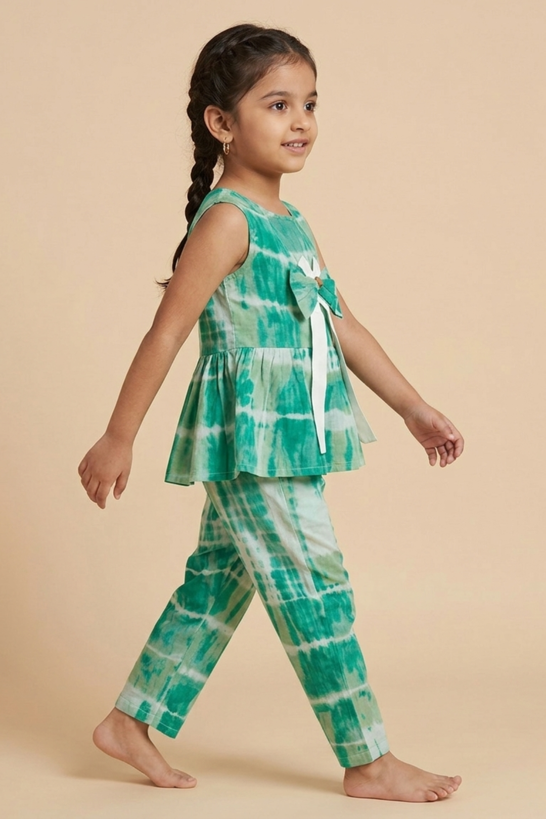 Minty Breeze Cotton Co-ord Set