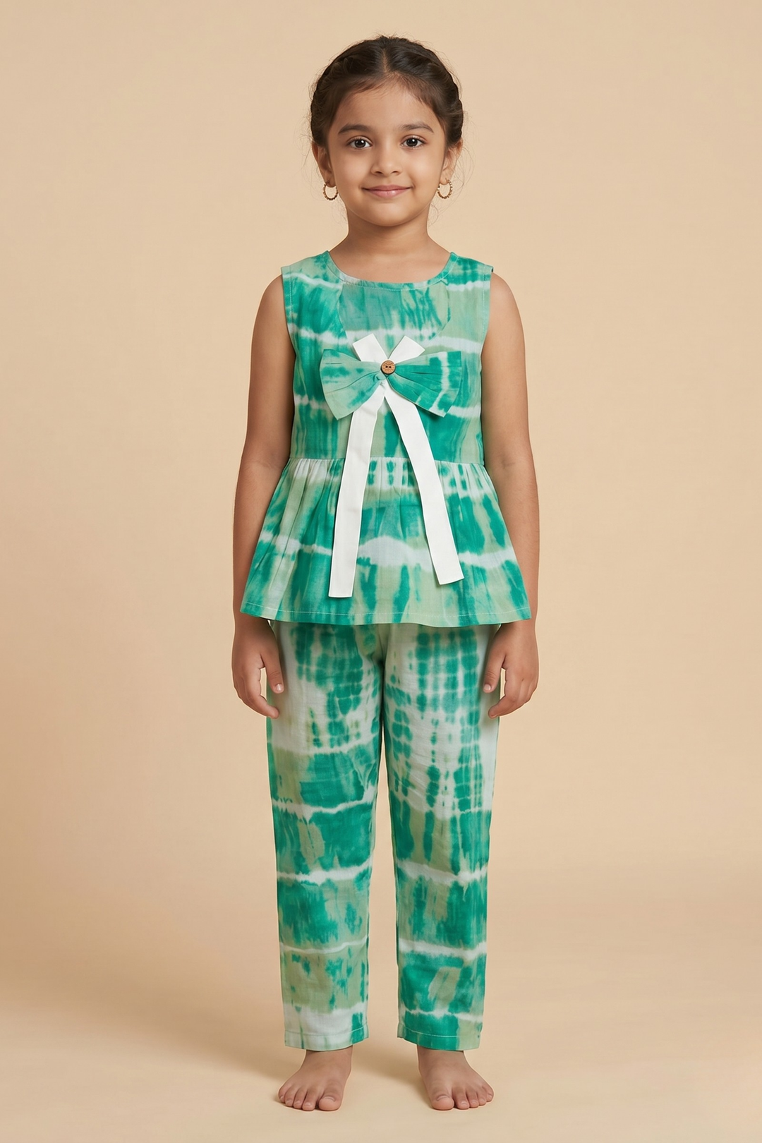 Minty Breeze Cotton Co-ord Set