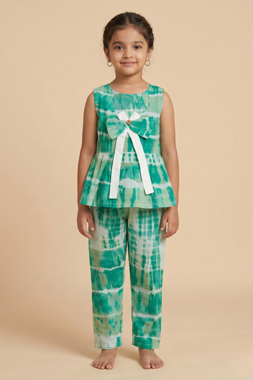 Minty Breeze Cotton Co-ord Set