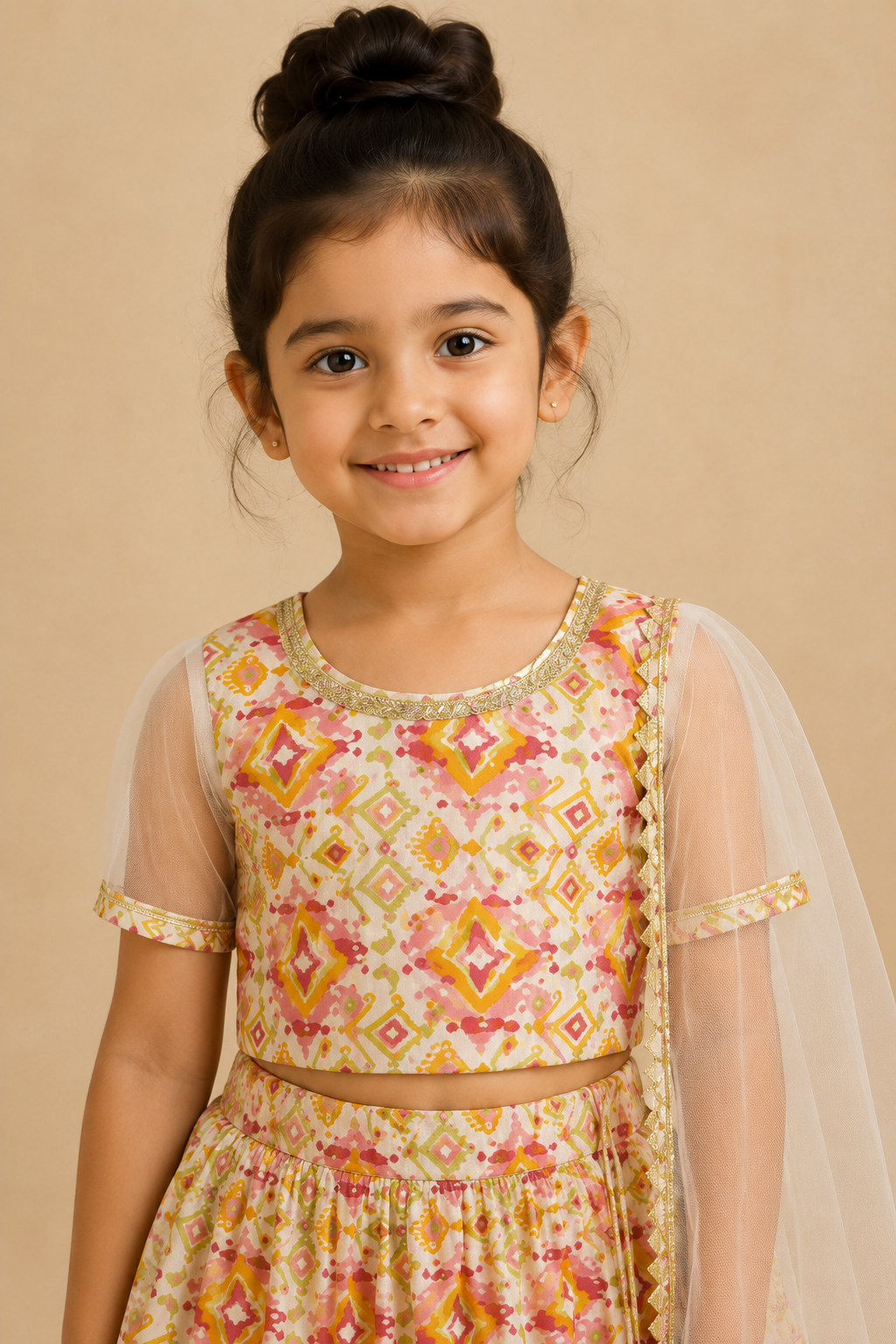 The Little Maharani Choli Dupatta Set