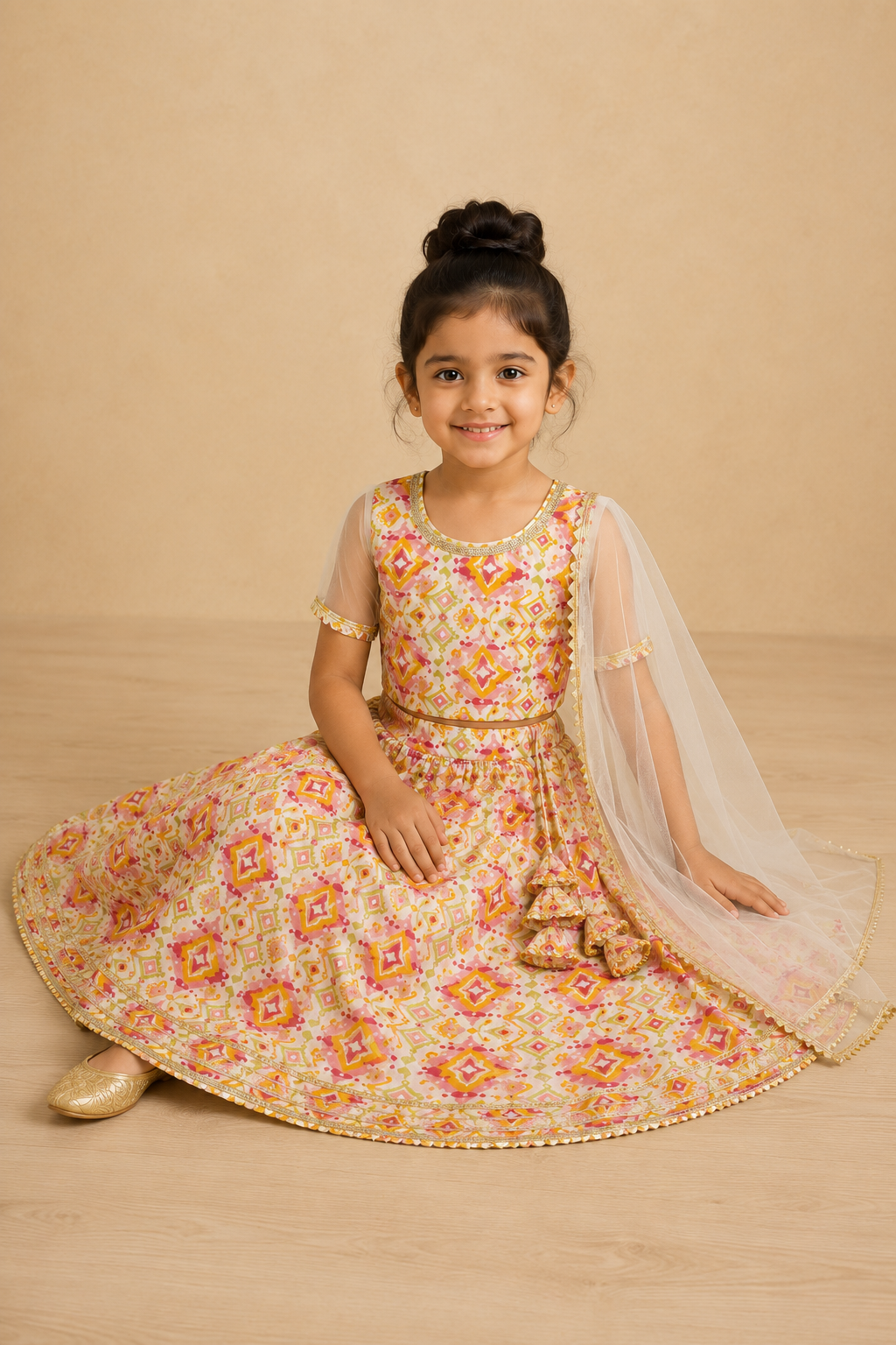 The Little Maharani Choli Dupatta Set