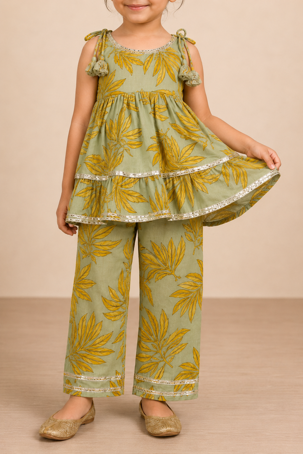 Bloom & Twirl Peplum set