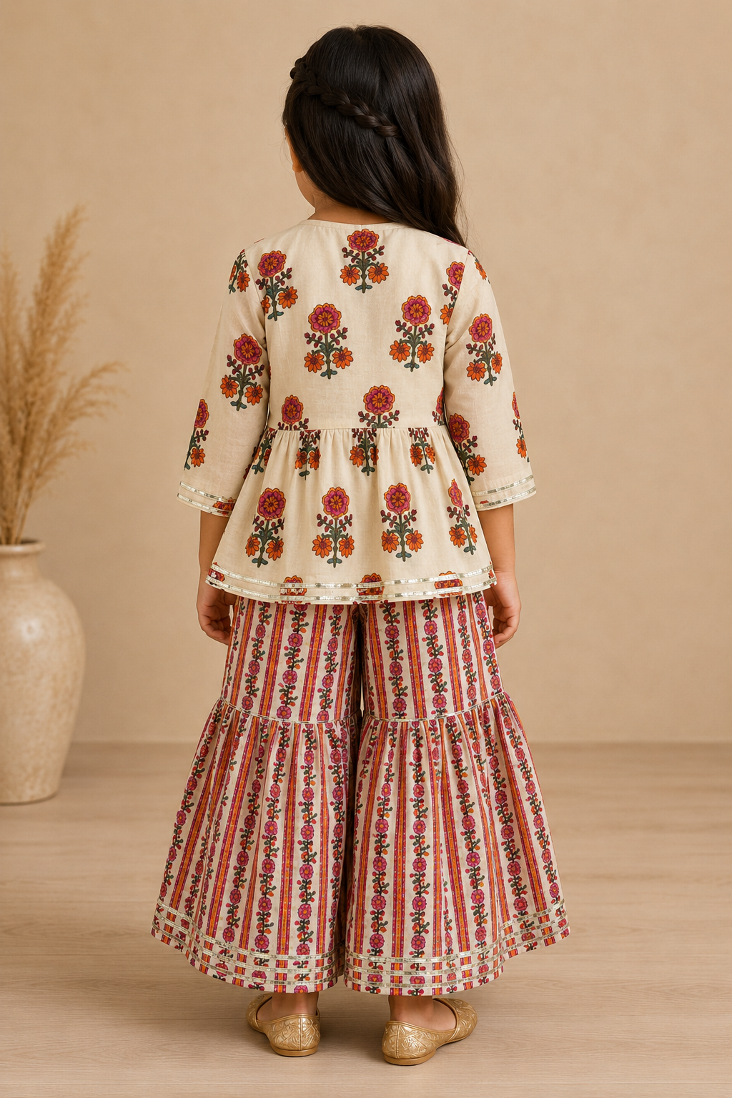 Phoolkari 3-Piece Festive Set
