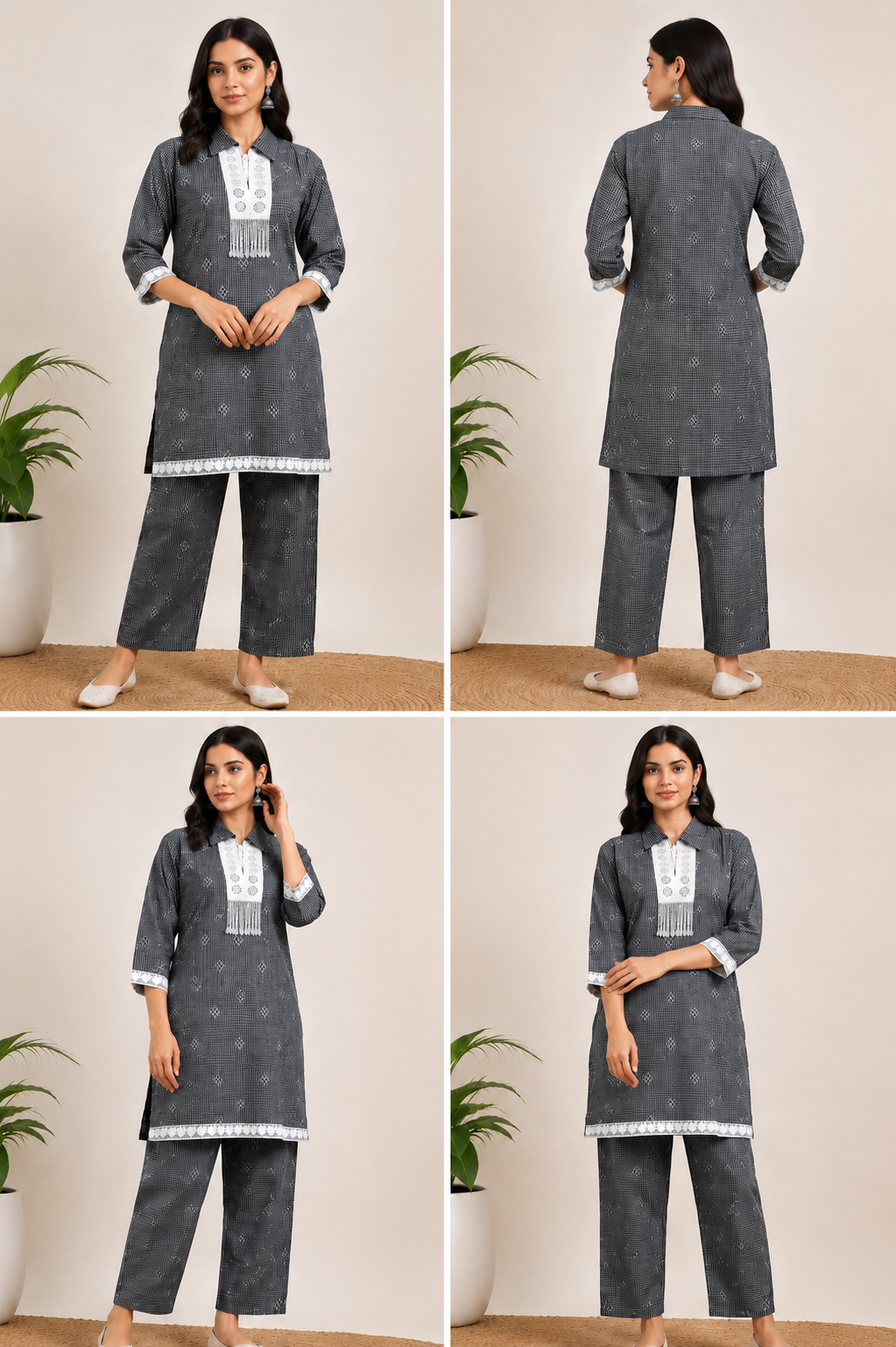 Monochrome Grace Co-ord Set