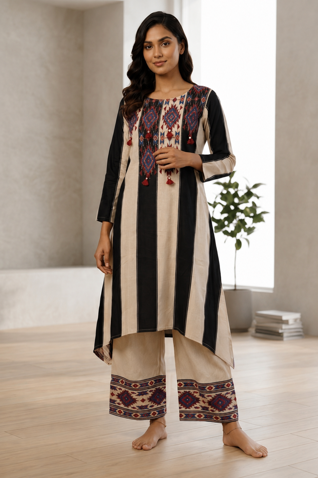 Nomad Weave Kurta Set