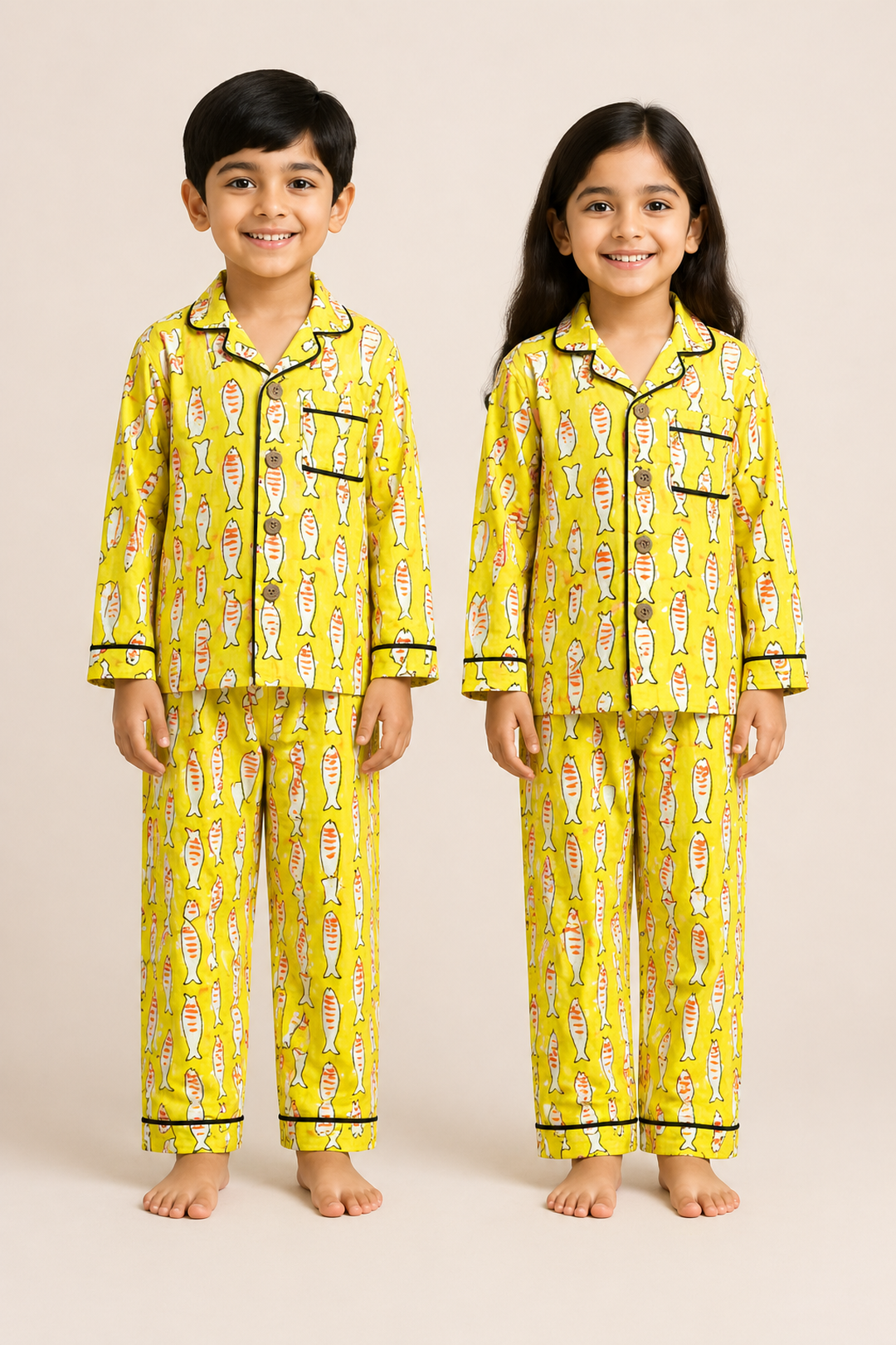 Sunny Catch Cotton Nightsuit Set