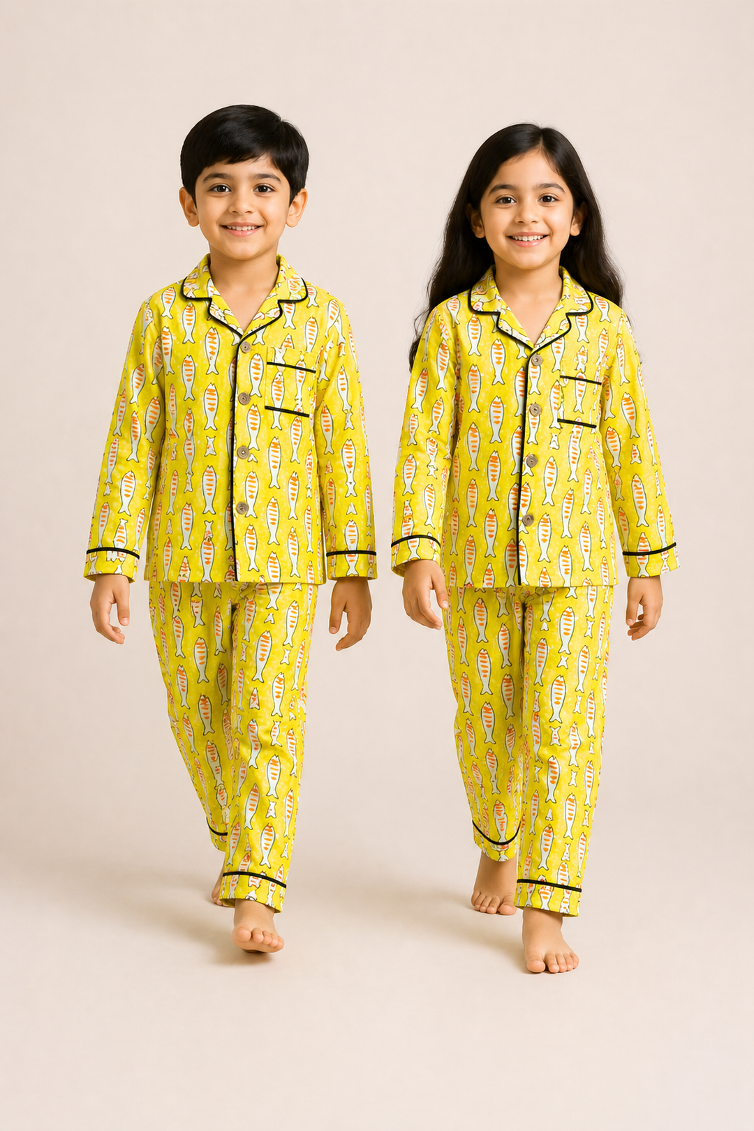 Sunny Catch Cotton Nightsuit Set