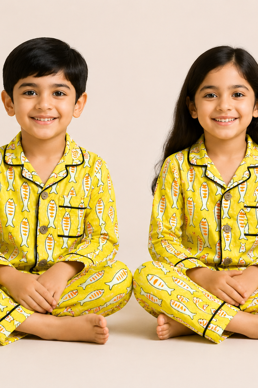 Sunny Catch Cotton Nightsuit Set