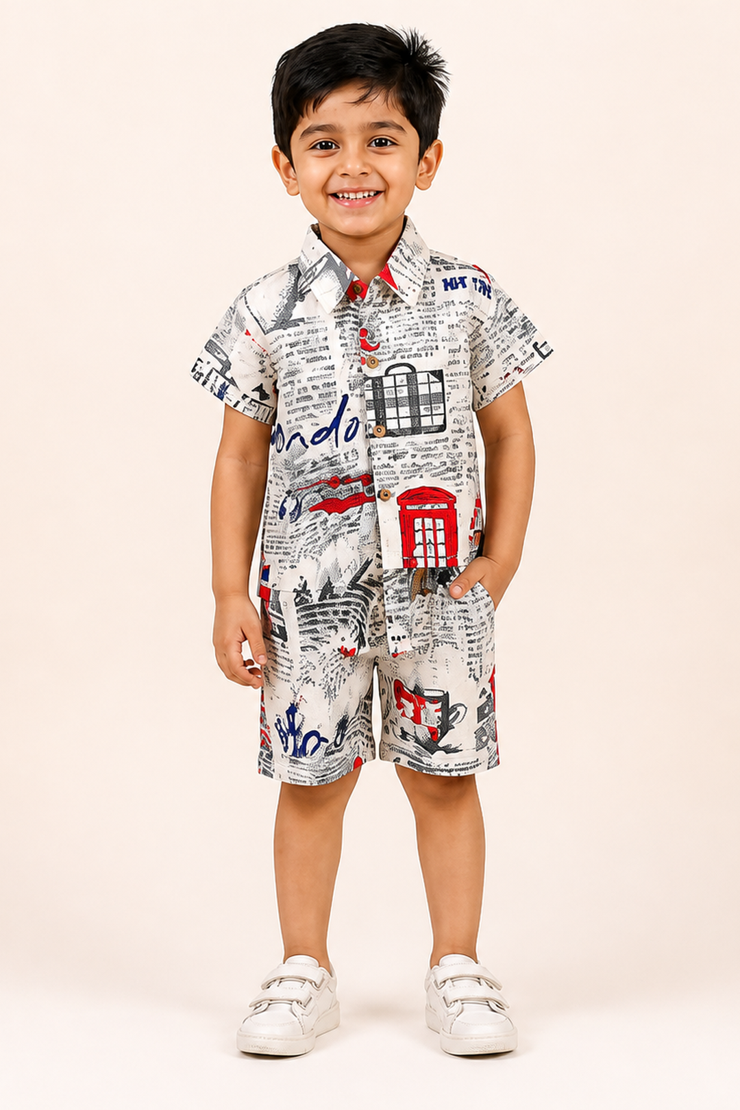 London Tales Cotton Co-ord Set