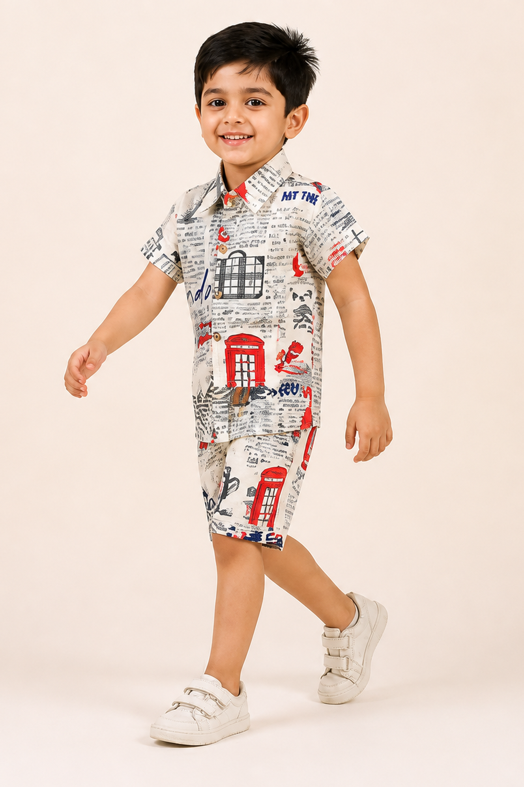 London Tales Cotton Co-ord Set