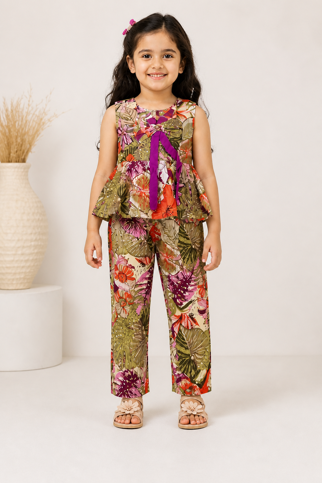 Tropelle Bloom Cotton Co-ord Set