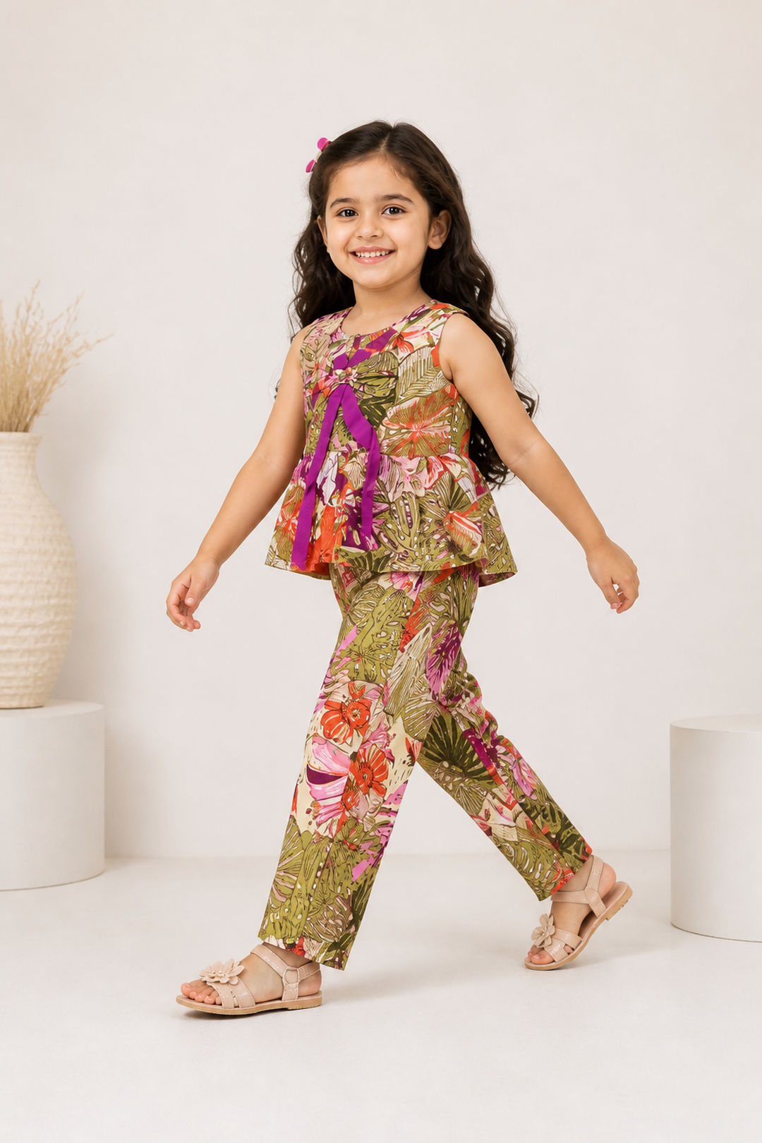Tropelle Bloom Cotton Co-ord Set