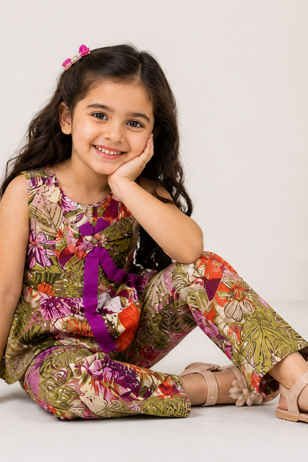 Tropelle Bloom Cotton Co-ord Set