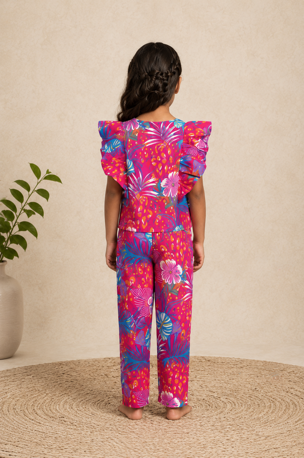 Tropical Cotton Co-ord Set