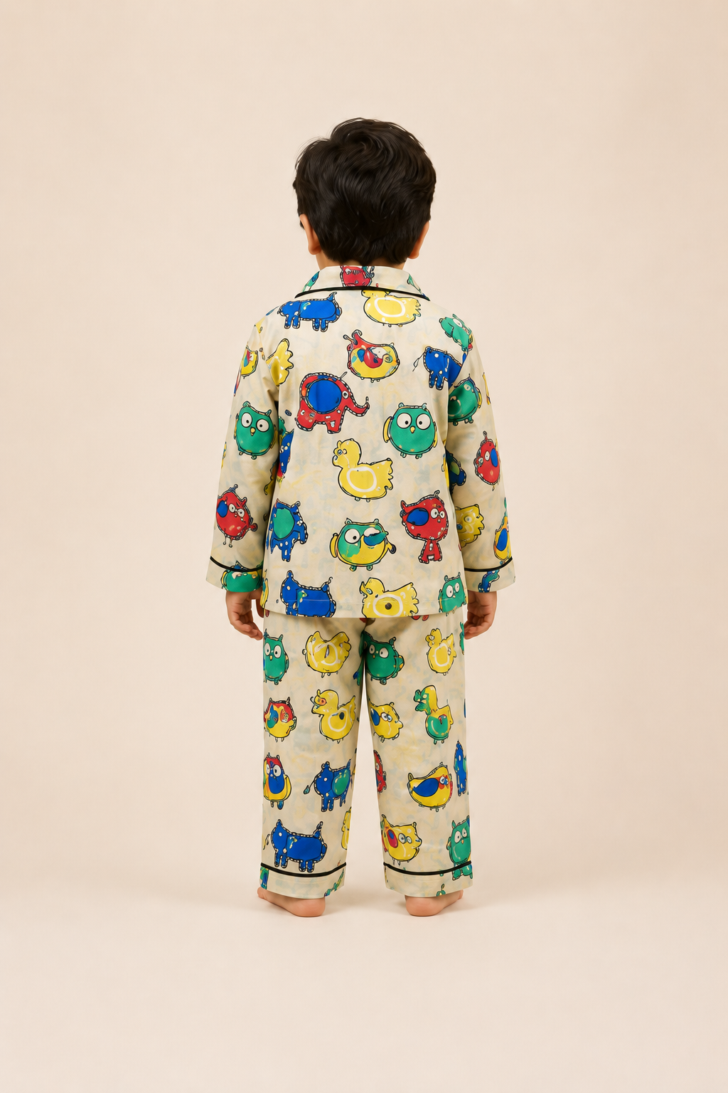 Snuggle Monsters Cotton Nightsuit Set