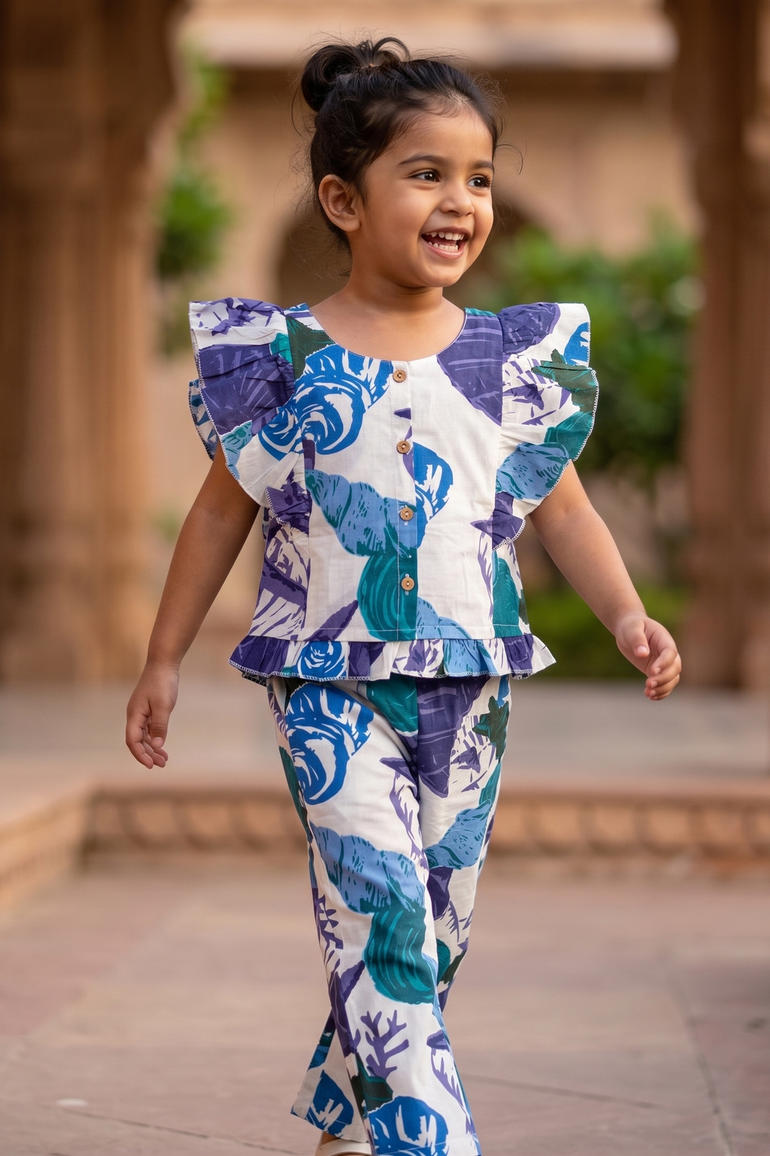 FLORAL Bloom Cotton Co-ord Set